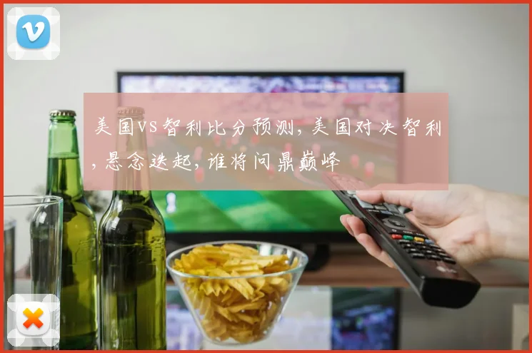 美国vs智利比分预测,美国对决智利,悬念迭起,谁将问鼎巅峰